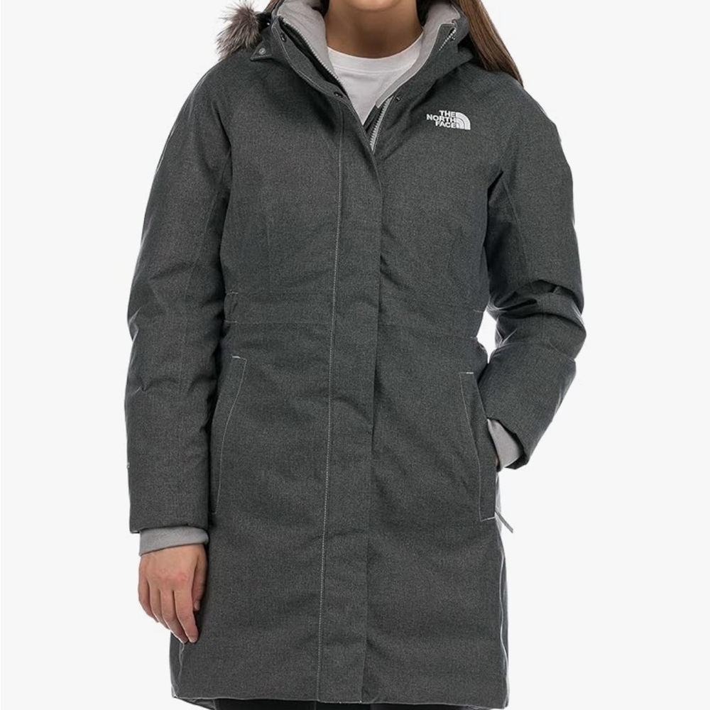 The North Face Gray Arctic Parka - Down